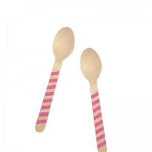 Spoon - Stripe Fuschia